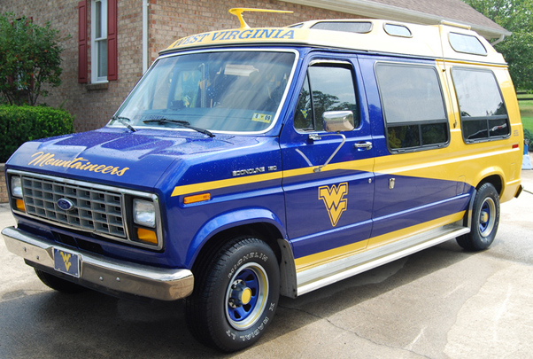 West Virginia Tailgate Van